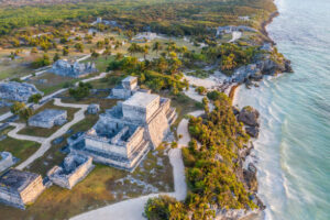 Tulum ruins archeological zone, Mexico